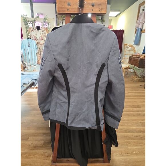 Military Academy West Point Men's Cadet Gray Wool Uniform Jacket Coat 40 20 1/2 - Picture 8 of 10